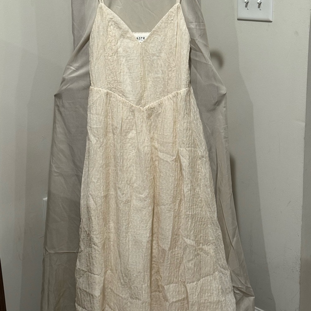 ASTR Elegant Ivory Gown NWOT